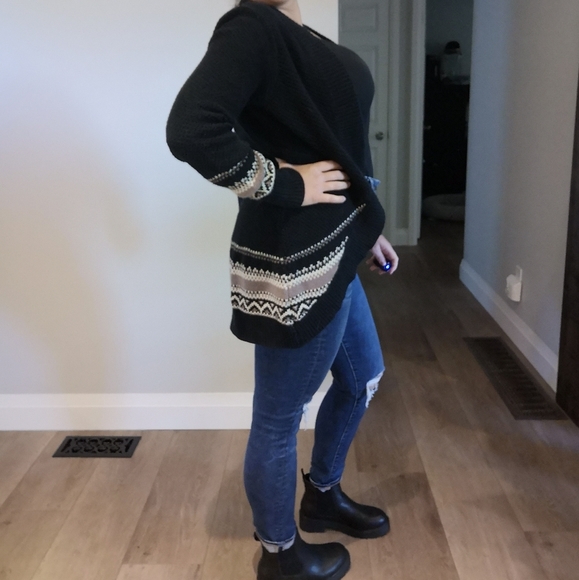 Black knit Cardigan - Picture 2 of 5